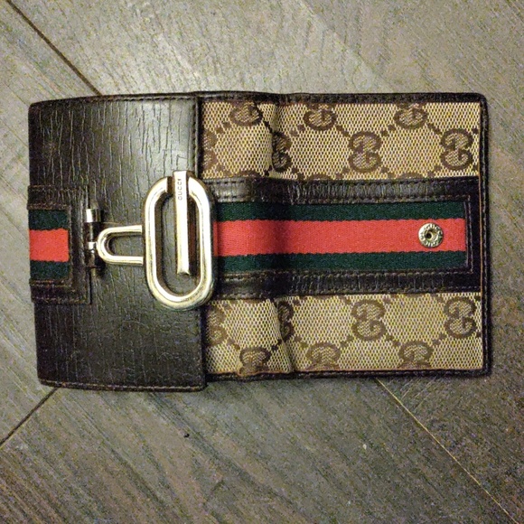 Vintage Gucci GG Logo Wallet Bundle (2) - Picture 6 of 16